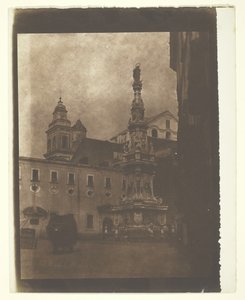 Berühmter Obelisk, Neapel, 1846