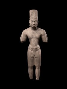 Harihara, spätes 7. - frühes 8. Jahrhundert (Sandstein) von Cambodian