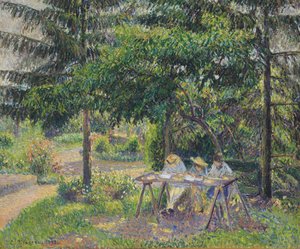 Kinder im Garten von Eragny, 1892