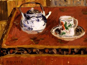 Stillleben, Tasse und Teekanne, 1899