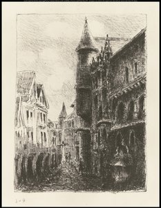 Rue Saint-Romain, Rouen, 1. Platte, 1896