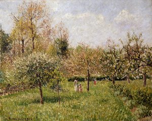 Frühling in Eragny, 1900