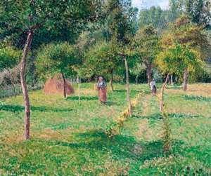 Der Obstgarten in Éragny, 1896