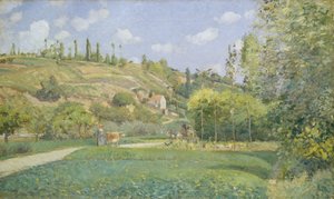 Ein Kuhhirte in Valhermeil, Auvers-sur-Oise, 1874
