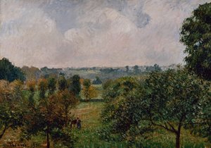 Nach dem Regen, Herbst, Eragny