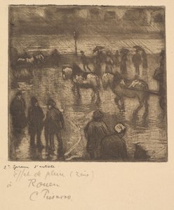 Eindrücke des Regens, Rouen