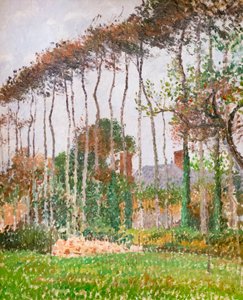 Landschaft bei Varengeville, ca. 1889 von Camille Pissarro
