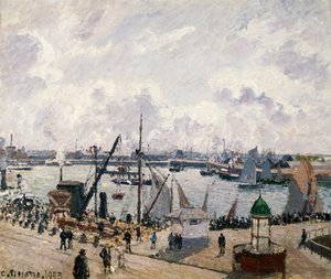 Der Kai von Southampton in Le Havre
