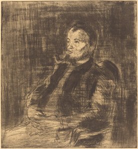 Paul Signac (Porträt von Paul Signac) von Camille Pissarro