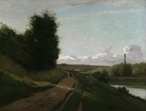 Der Treidelpfad bei Bougival