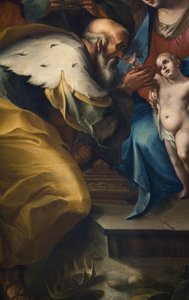 Anbetung der Könige (Detail von 3498488) von Camillo Procaccini