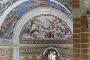 Freskenzyklus der Jungfrau gewidmet, Detail von Camillo Procaccini