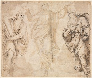 Die Verklärung recto, ca. 1590