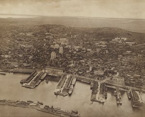 Gesamtansicht von Montreal, Blick nach Norden
