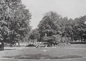 Mount Royal Friedhof (s/w Foto) von Canadian Photographer