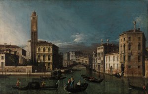 Canal Grande: San Geremia und der Eingang zum Cannaregio