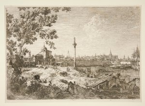 Imaginäre Ansicht von Padua, aus der Serie Vedute (Ansichten)