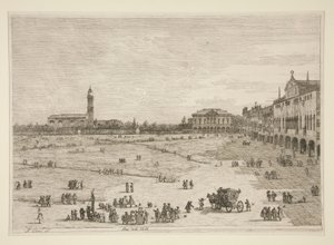 Prà della Valle, aus der Serie Vedute (Ansichten)