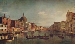 Ein Blick auf den Canal Grande Venedig, ca. 1740, ca. 1915
