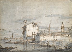 Eine Insel in der Lagune