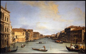 Ansicht des Canal Grande von Canaletto