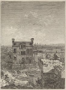 Das Haus mit dem Peristyl von Canaletto