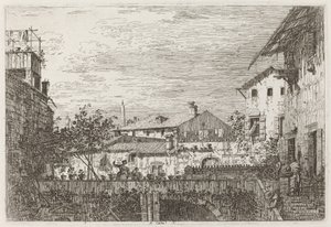 Die Terrasse, ca. 1735-1746 von Canaletto