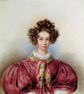 Porträt von George Sand (1804-76) 1830