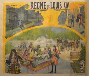 Plakat Le Regne de Louis XIV 1904