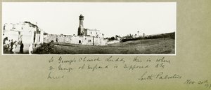 St. Georgs Kirche, Ludd, 2. Dezember 1917 von Capt. Arthur Rhodes