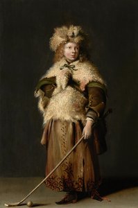 Moses ter Borch mit einem Kolfstock