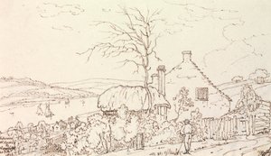 Zwischen West Cowes und Newport, 20. Februar 1826 von Capt. Thomas Hastings