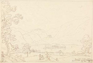 Derwent in Richtung Borrowdale, Juli 1835