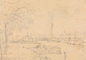 East Cowes, 19 Uhr, 11. Mai 1833 von Capt. Thomas Hastings