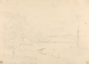 Fish House, Isle of Wight, September 1826 von Capt. Thomas Hastings