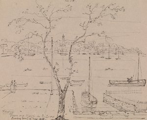 Von unserem Haus in East Cowes, Sonntagabend, 12. Mai 1833