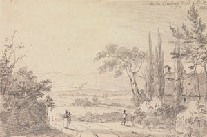 Auf der Newport Road, April 1826