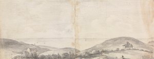 Auf dem Weg zu den Fischteichen bei Hastings, April 1820 von Capt. Thomas Hastings
