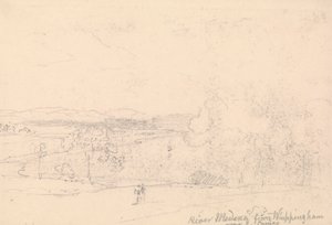 Fluss Medina von Whippingham bei East Cowes von Capt. Thomas Hastings