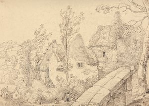 Ruinen der Abtei Crewkerne, Mai 1833