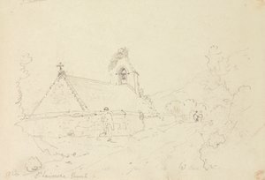 Saint Lawrence Kirche, Isle of Wight von Capt. Thomas Hastings
