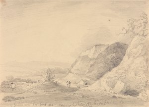 Südostbastion von Carisbrooke Castle, 14. Juni 1830