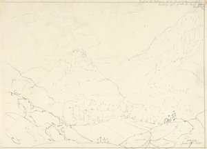 Die Kiefer von Borrowdale, Samstag, 27. Juni 1835 von Capt. Thomas Hastings