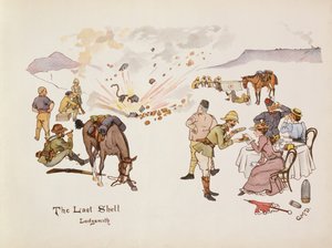 Die letzte Granate, Ladysmith, aus The Leaguer of Ladysmith, 1900