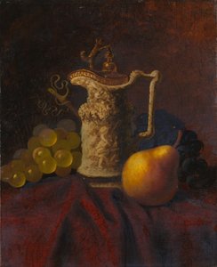 Stillleben mit Krug und Früchten