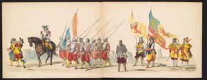 Maskerade der Leidener Studenten, 1850 (Platte 5)