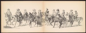 Maskerade der Leidener Studenten, 1850 (Platte 7) von Carel Christiaan Antony Last