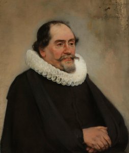 Porträt von Abraham de Potter, Amsterdamer Seidenhändler