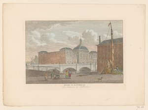 Ansicht der Börse in Rotterdam von Carel Frederik Bendorp (I)