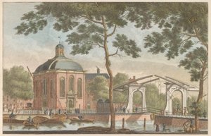 Lutherische Kirche in Rotterdam, ca. 1790 von Carel Frederik Bendorp (I)